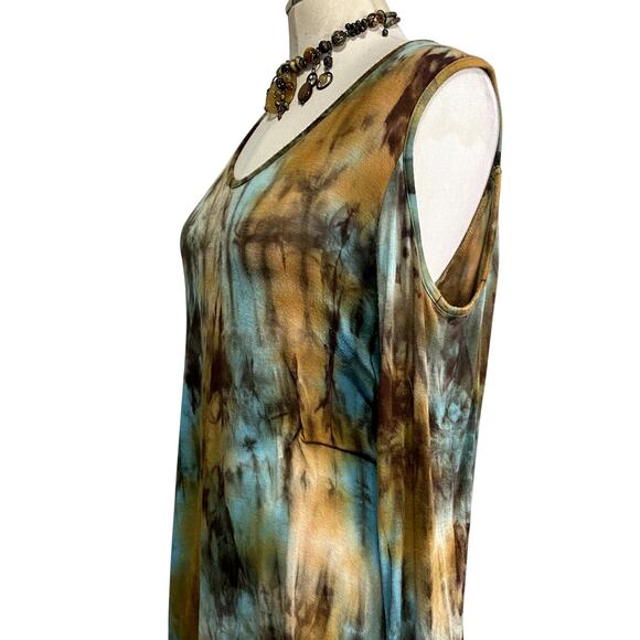 Vintage R. Rouge USA Fairy Hippie Boho Long Sleeve Long Sleeve Top - Picture 6 of 13